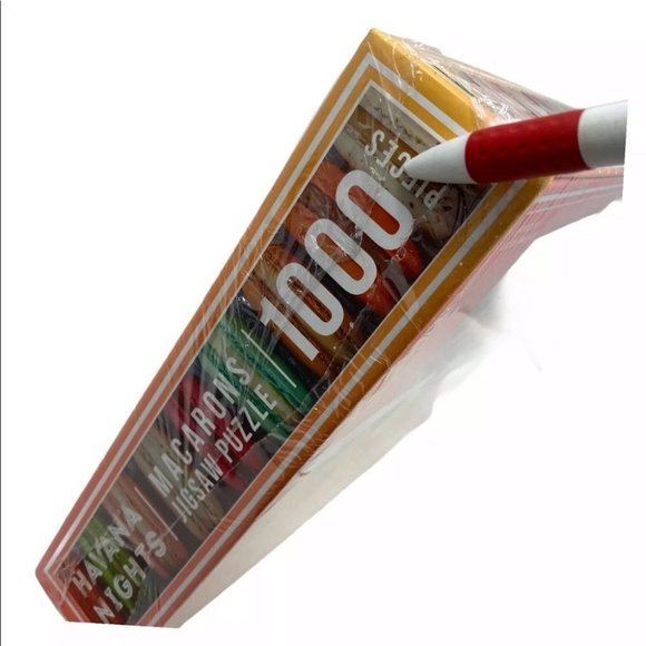 Macarons Jigsaw Puzzle - 1000 Pieces - Havana Nights French Bakery Cook Paris - Picture 4 of 7